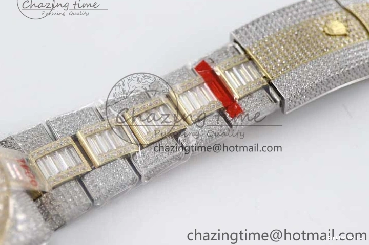 0203 Effortless Diamond Skydweller SS YG TWF Best Edition Black Dial on SS YG Bracelet Asian 23J to 2343